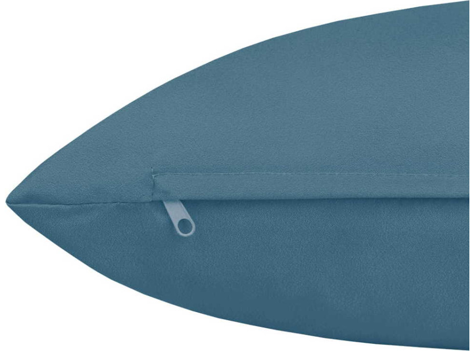 Obliečka na vankúš BASIC 45x45 cm - modrá