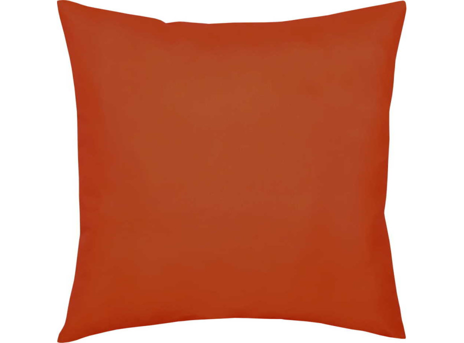 Obliečka na vankúš BASIC 45x45 cm - oranžová