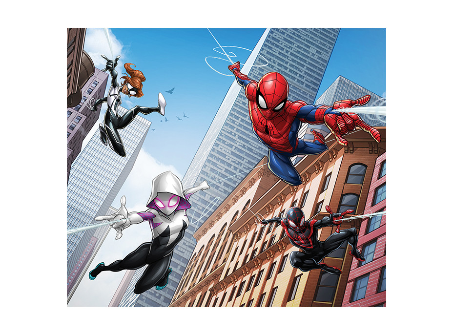 Detský záves MARVEL - Spider-man - 180x160 cm