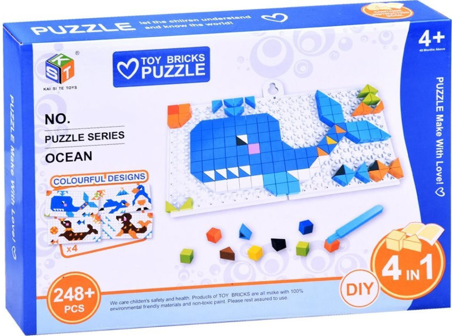 Farebná mozaika 4v1 Oceán