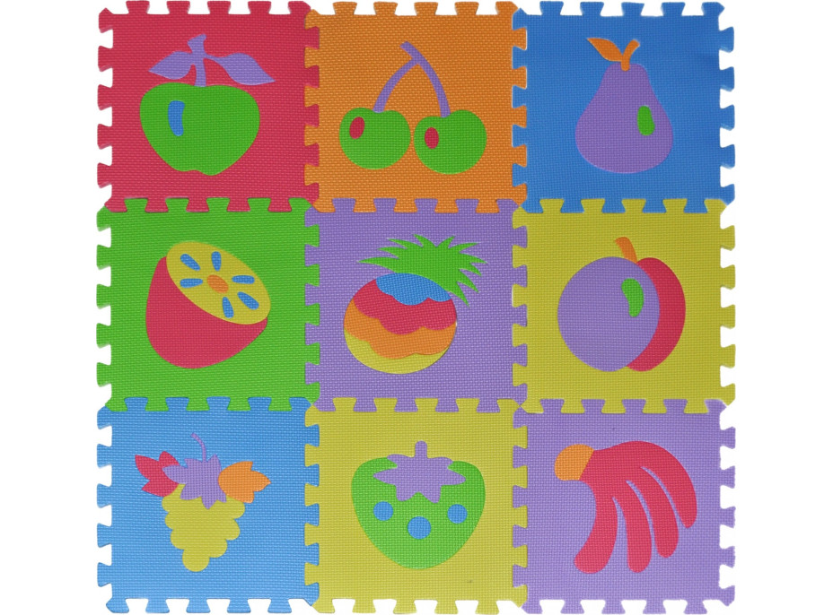 Penové puzzle Ovocie (28x28)