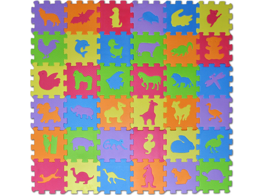 Penové puzzle Zvieratká (14,5x14,5)