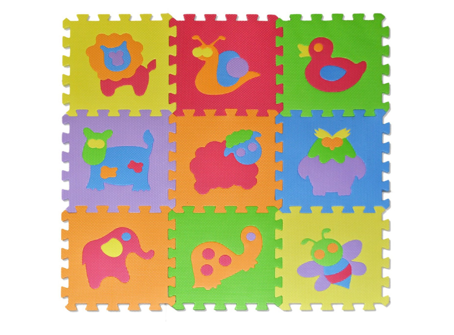 Penové puzzle Zvieratká (28x28)