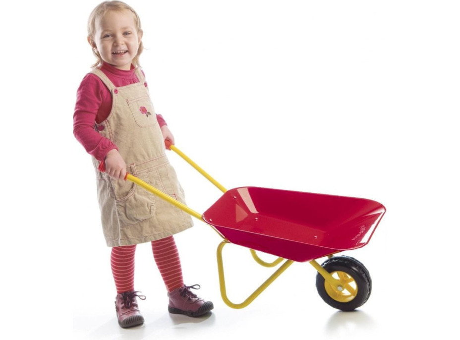 Plechové koliesko Yupee červené