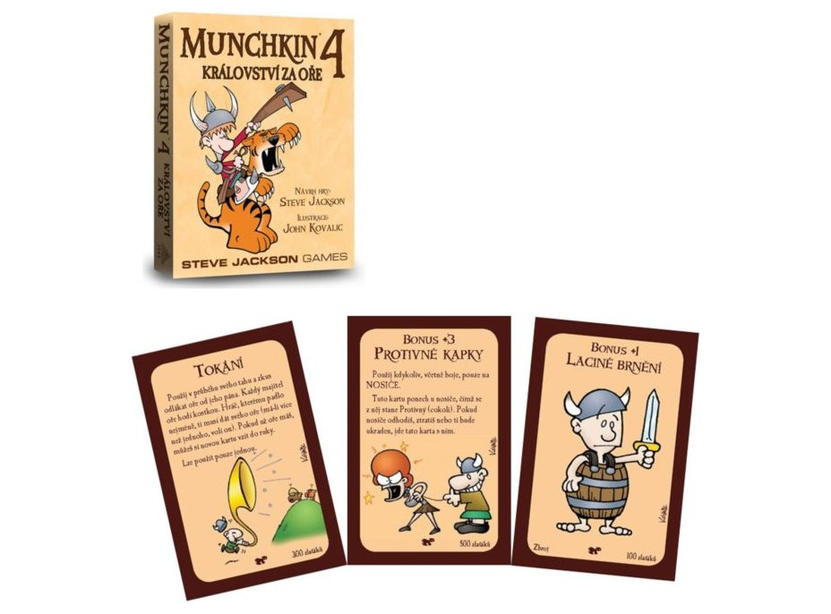 Munchkin: Kráľovstvo za ormi (4. rozšírenie)