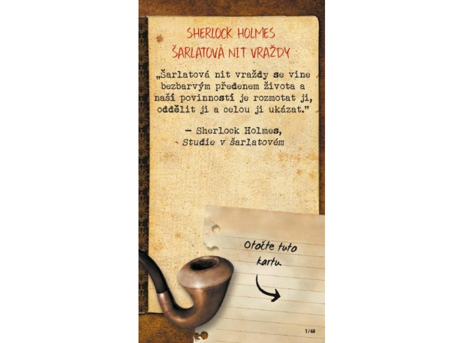 BLACKFIRE Odomkni! - Sherlock Holmes: Šarlátová niť vraždy