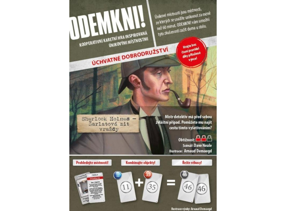 BLACKFIRE Odomkni! - Sherlock Holmes: Šarlátová niť vraždy