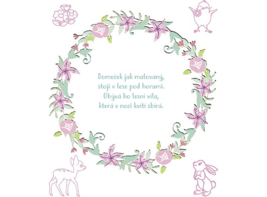 AKSJOMAT Vyškrabávacie obrázky: Lesné víly