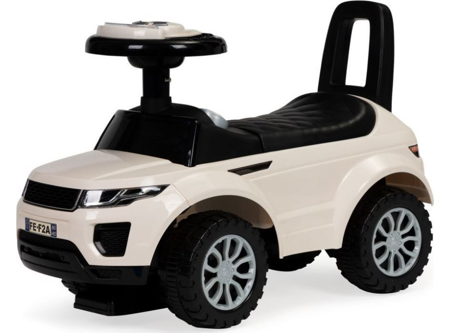 ECOTOYS Odrážadlo Auto s melódiami bielej