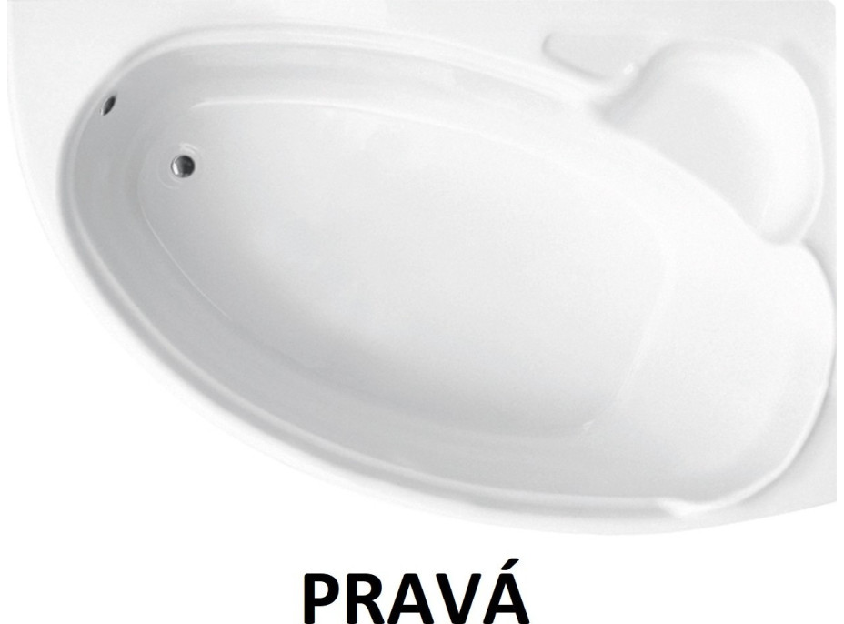 Asymetrická vaňa FINEZJA NOVA