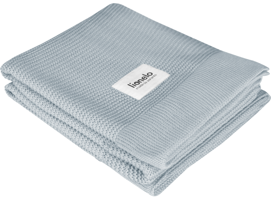 LIONELO Bambusová deka Grey 100x75 cm