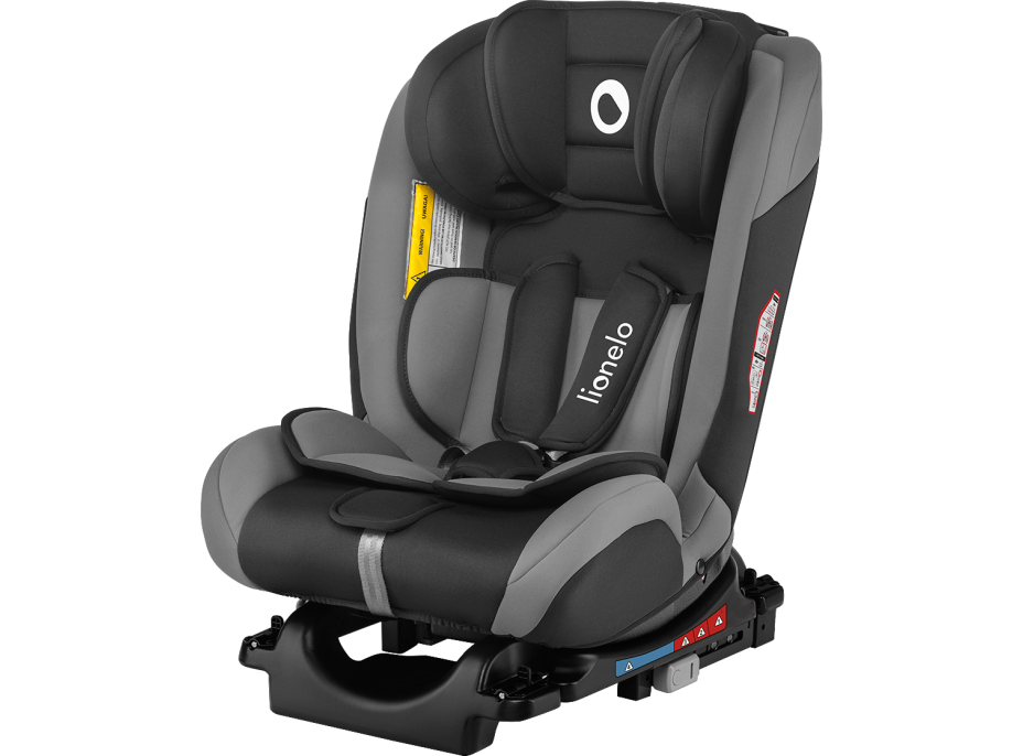 LIONELO Autosedačka Sander Isofix 0-36 kg Grey