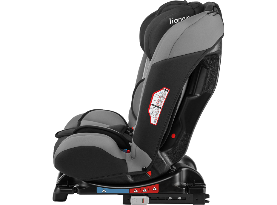 LIONELO Autosedačka Sander Isofix 0-36 kg Grey