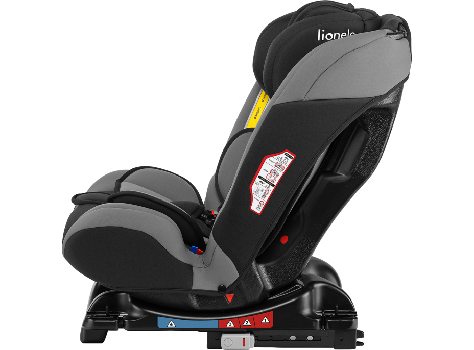 LIONELO Autosedačka Sander Isofix 0-36 kg Grey