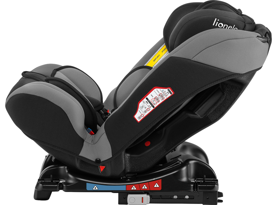 LIONELO Autosedačka Sander Isofix 0-36 kg Grey