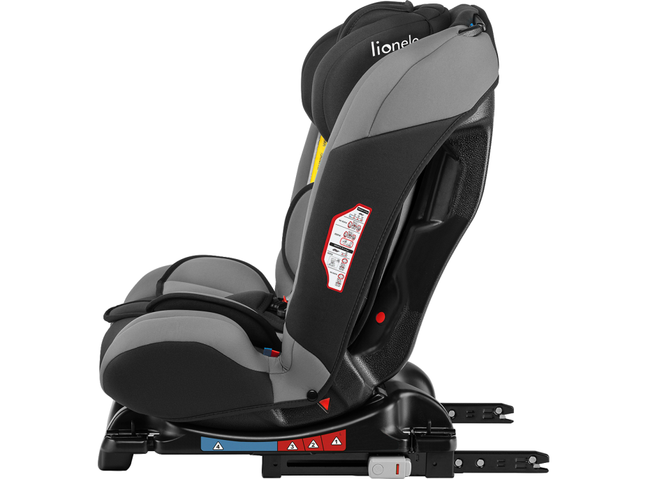 LIONELO Autosedačka Sander Isofix 0-36 kg Grey