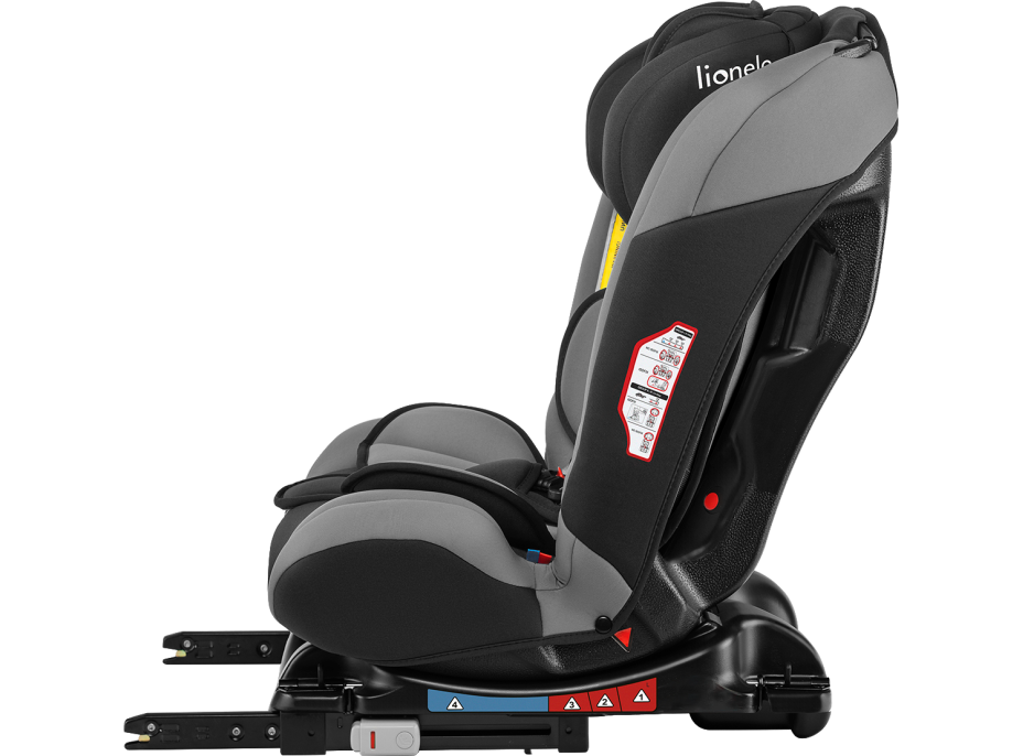 LIONELO Autosedačka Sander Isofix 0-36 kg Grey