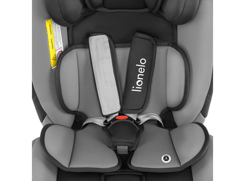 LIONELO Autosedačka Sander Isofix 0-36 kg Grey