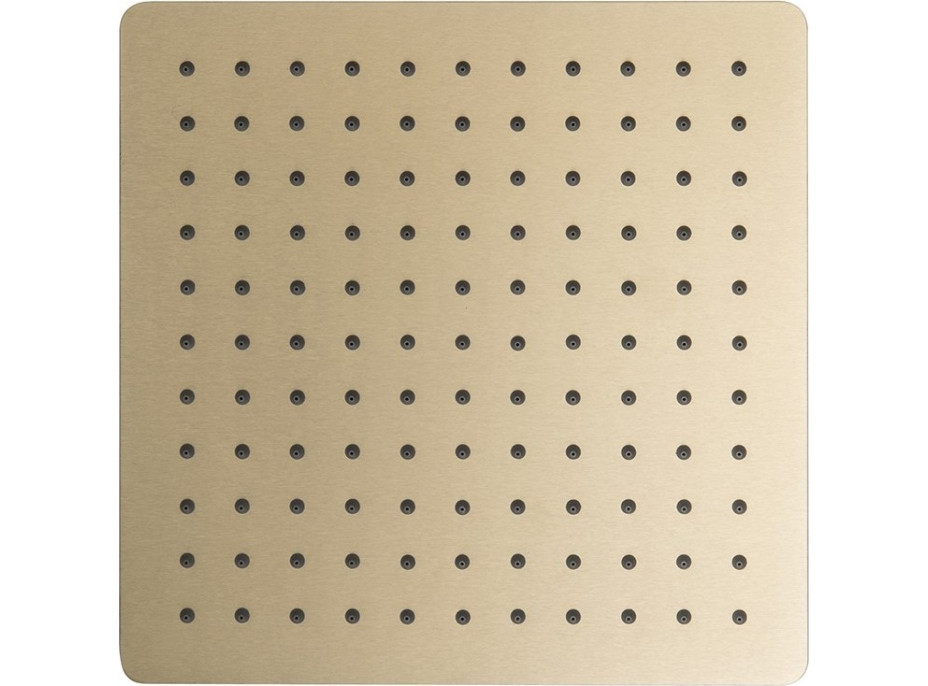 Sprchová dažďová hlavica SLIM UNI S - hranatá - 30x30 cm