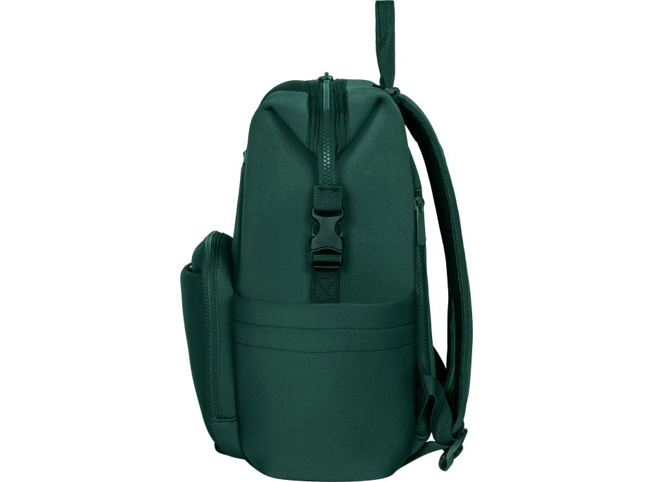 LIONELO Prebaľovacia taška, batoh Cube Green Forest