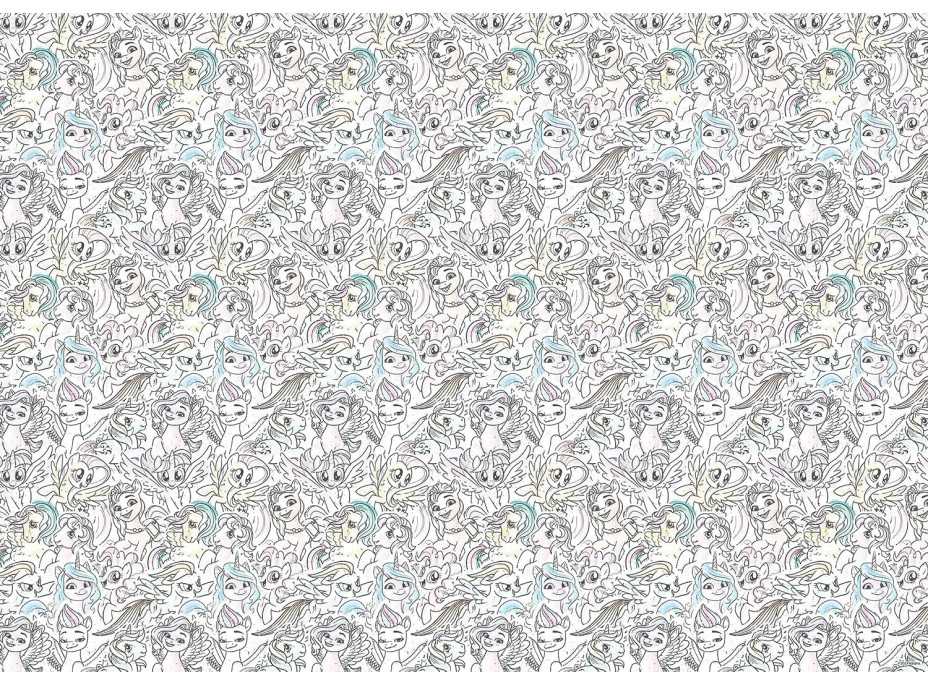 RAVENSBURGER Puzzle Challenge: My Little Pony 1000 dielikov