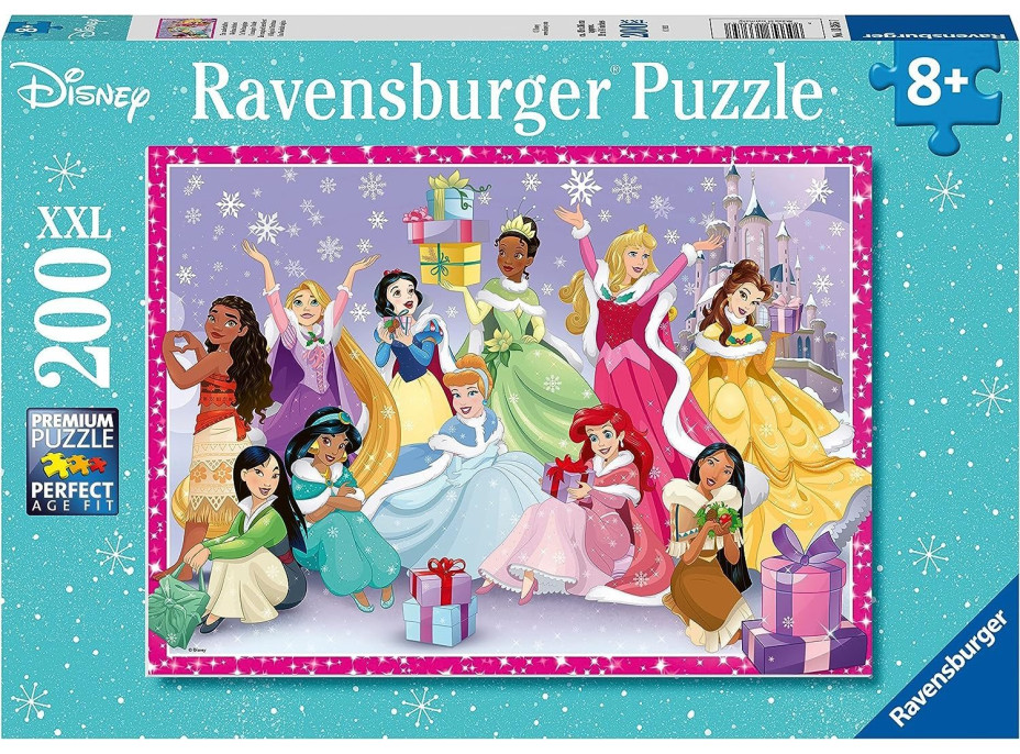 RAVENSBURGER Puzzle Disney princeznej: Na Vianoce XXL 200 dielikov