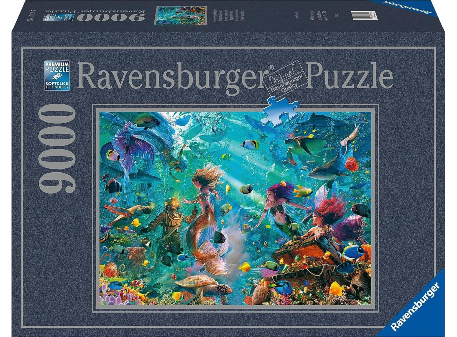 RAVENSBURGER Puzzle Podmorské kráľovstvo 9000 dielikov