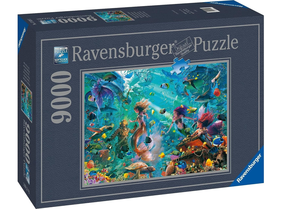 RAVENSBURGER Puzzle Podmorské kráľovstvo 9000 dielikov