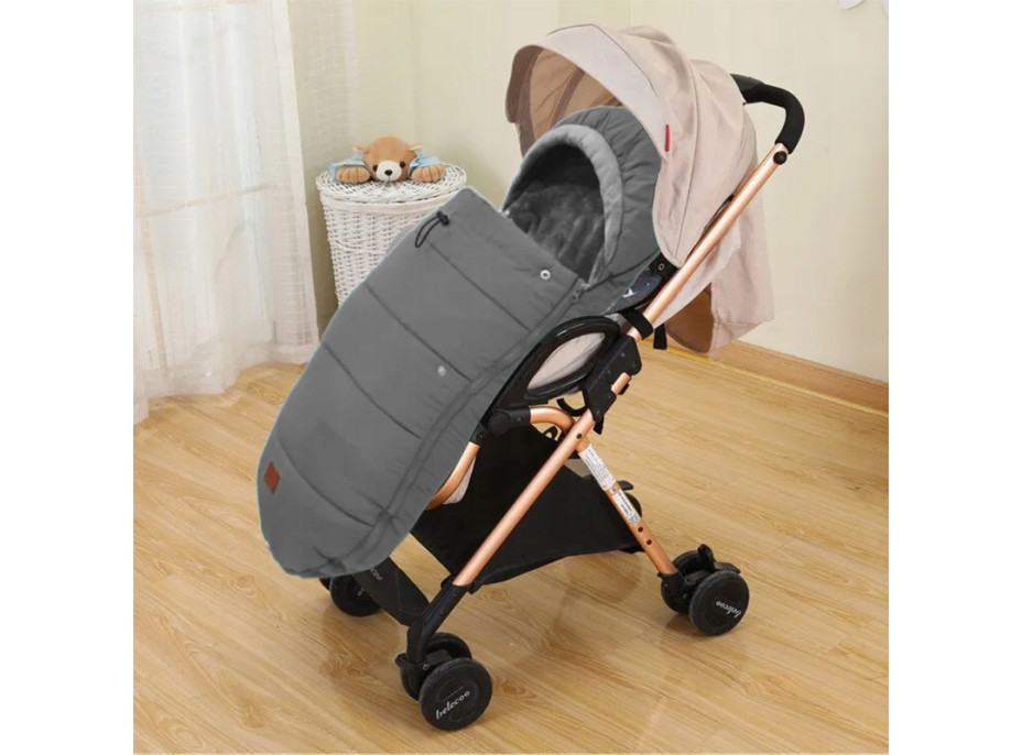 Fusak do kočíka PROTEC - svetlo šedý