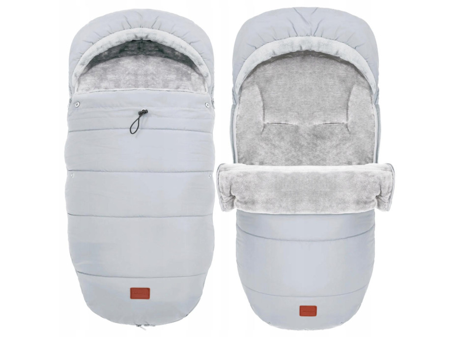 Fusak do kočíka PROTEC - svetlo šedý