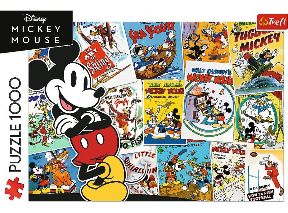 TREFL Puzzle Mickeyho svet 1000 dielikov