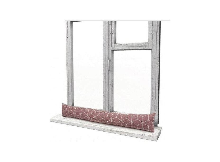 Tesniaci valec do dverí a okien CUBES & CO 85x15 cm - ružový