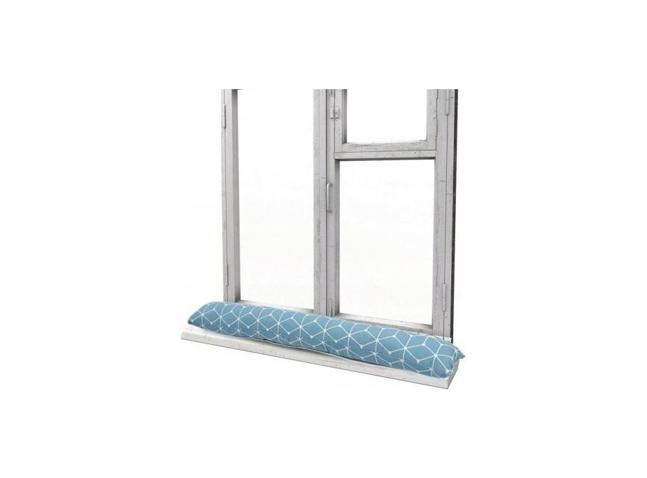Tesniaci valec do dverí a okien CUBES & CO 85x15 cm - modrý