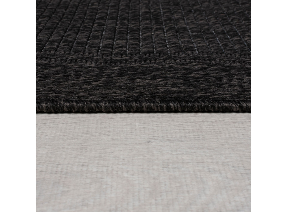 Kusový koberec Aruba Alfresco Weave Charcoal