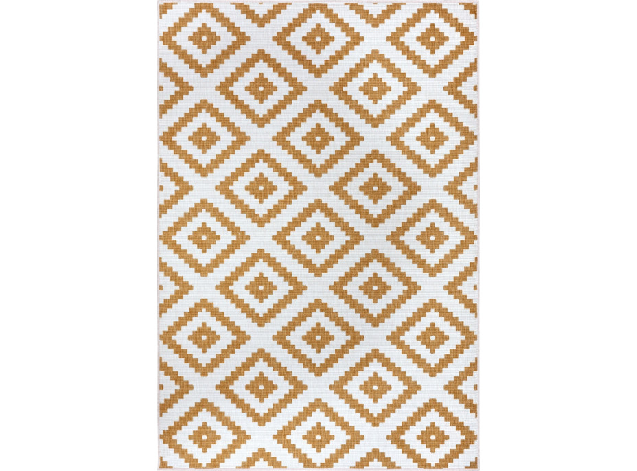 Kusový koberec Twin-Wendeteppiche 105794 Ochre