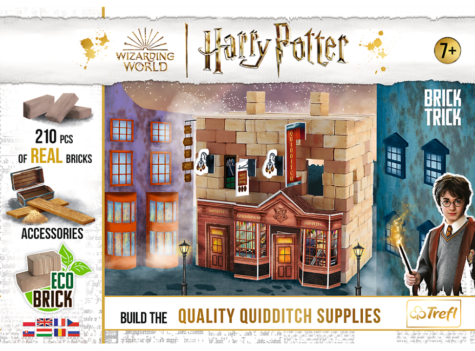 TREFL BRICK TRICK Harry Potter: Prvotriedne potreby pre metlobal M 210 dielov