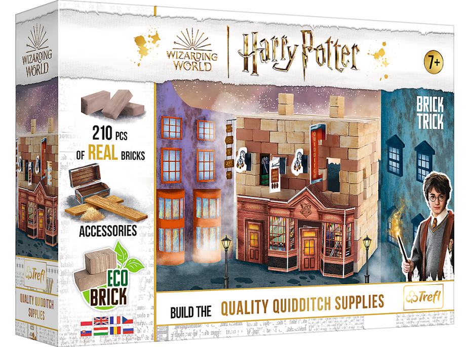 TREFL BRICK TRICK Harry Potter: Prvotriedne potreby pre metlobal M 210 dielov