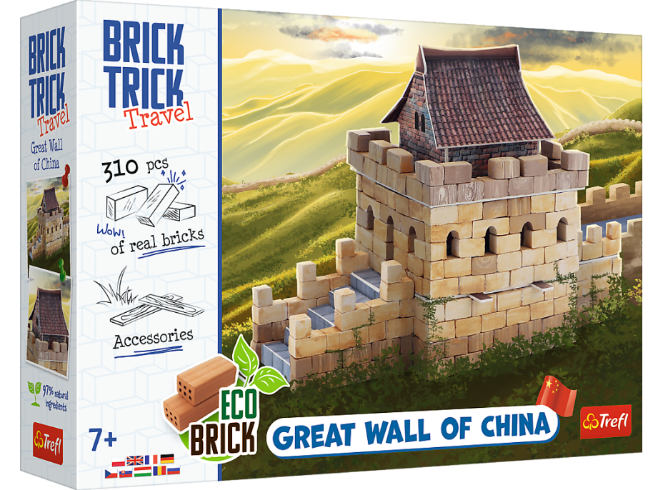 TREFL BRICK TRICK Travel: Veľká čínsky múr L 310 dielov