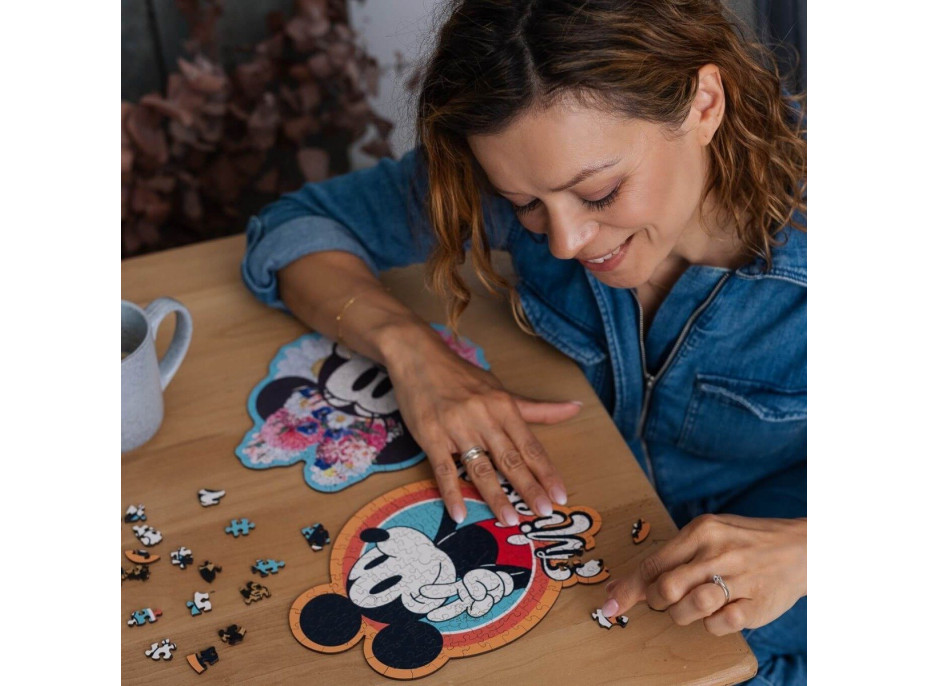 Trefl Wood Craft Origin puzzle Mickey Mouse Retro 160 dielikov