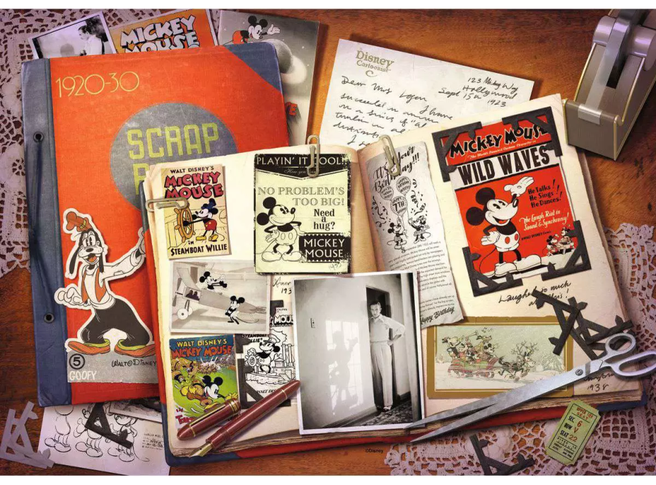 RAVENSBURGER Puzzle Disney: 1930 Mickeyho výročie 1000 dielikov