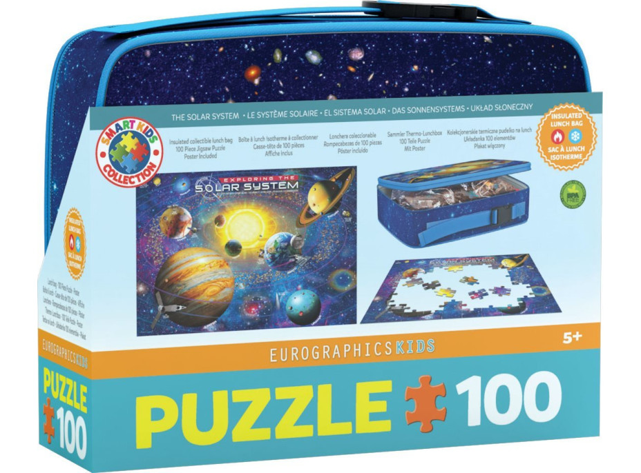 EUROGRAPHICS Puzzle vo desiatovom boxe Prieskum slnečnej sústavy 100 dielikov