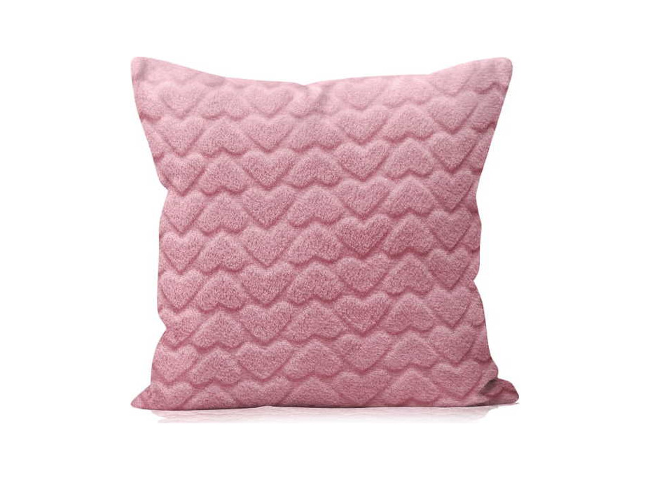 Vankúš LOVE ME 40x40 cm - ružový