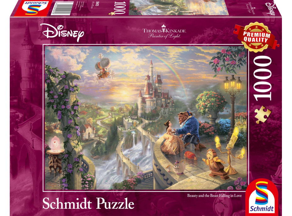 SCHMIDT Puzzle Kráska a zviera 1000 dielikov