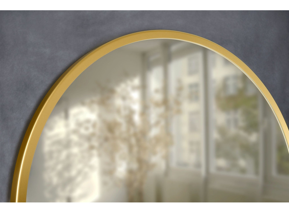 Zrkadlo 80 cm bez osvetlenia HALLE GOLD