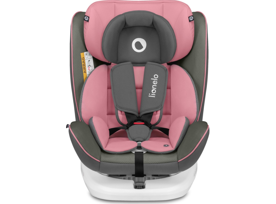 LIONELO Autosedačka Bastiaan Isofix 0-36 kg Pink Baby