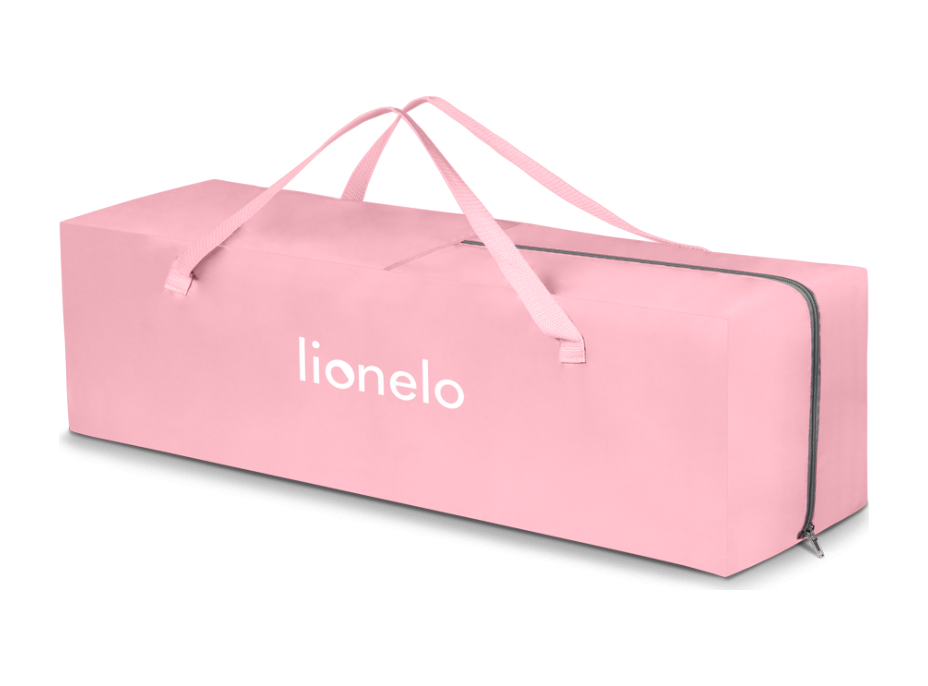 LIONELO Postieľka cestovná Stefi Pink Ombre