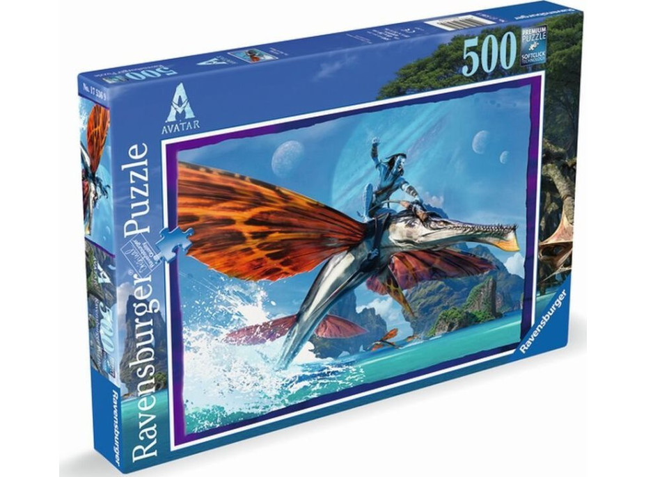 RAVENSBURGER Puzzle Avatar: The Way of Water 500 dielikov
