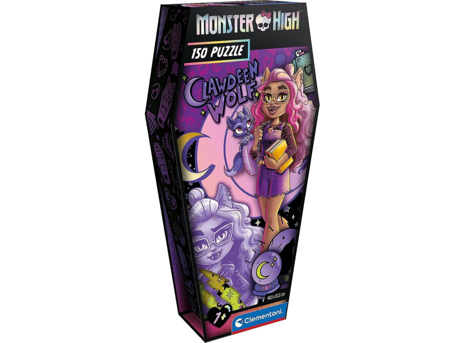 CLEMENTONI Puzzle Monster High: Clawdeen Wolf 150 dielikov