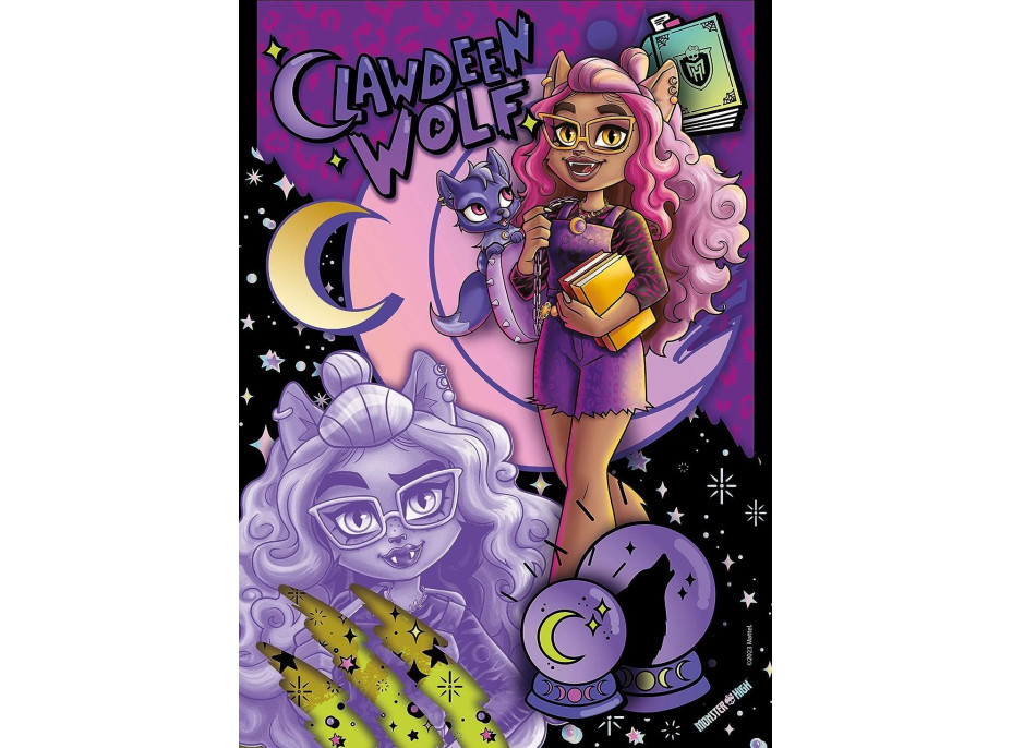 CLEMENTONI Puzzle Monster High: Clawdeen Wolf 150 dielikov
