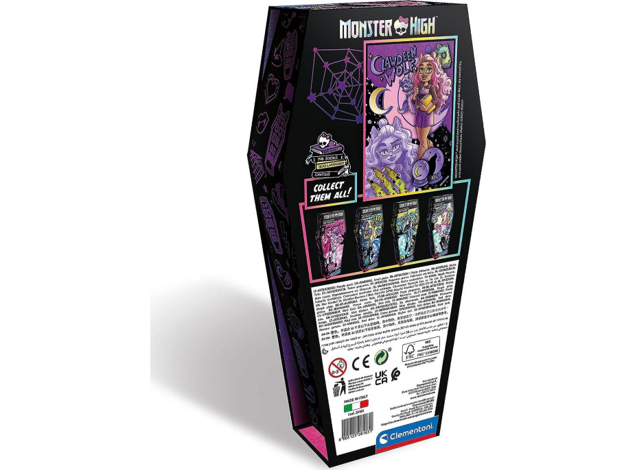 CLEMENTONI Puzzle Monster High: Clawdeen Wolf 150 dielikov